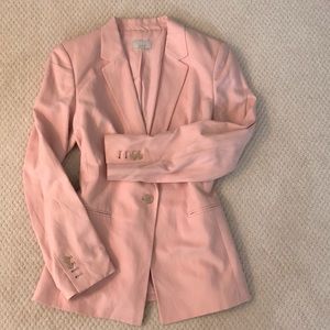 14 blush Loft blazer